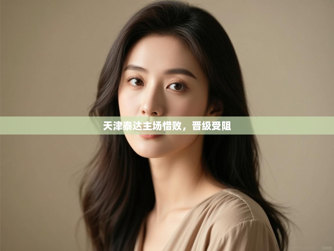 云开体育官方网站登录-天津泰达主场惜败,晋级受阻 第1张