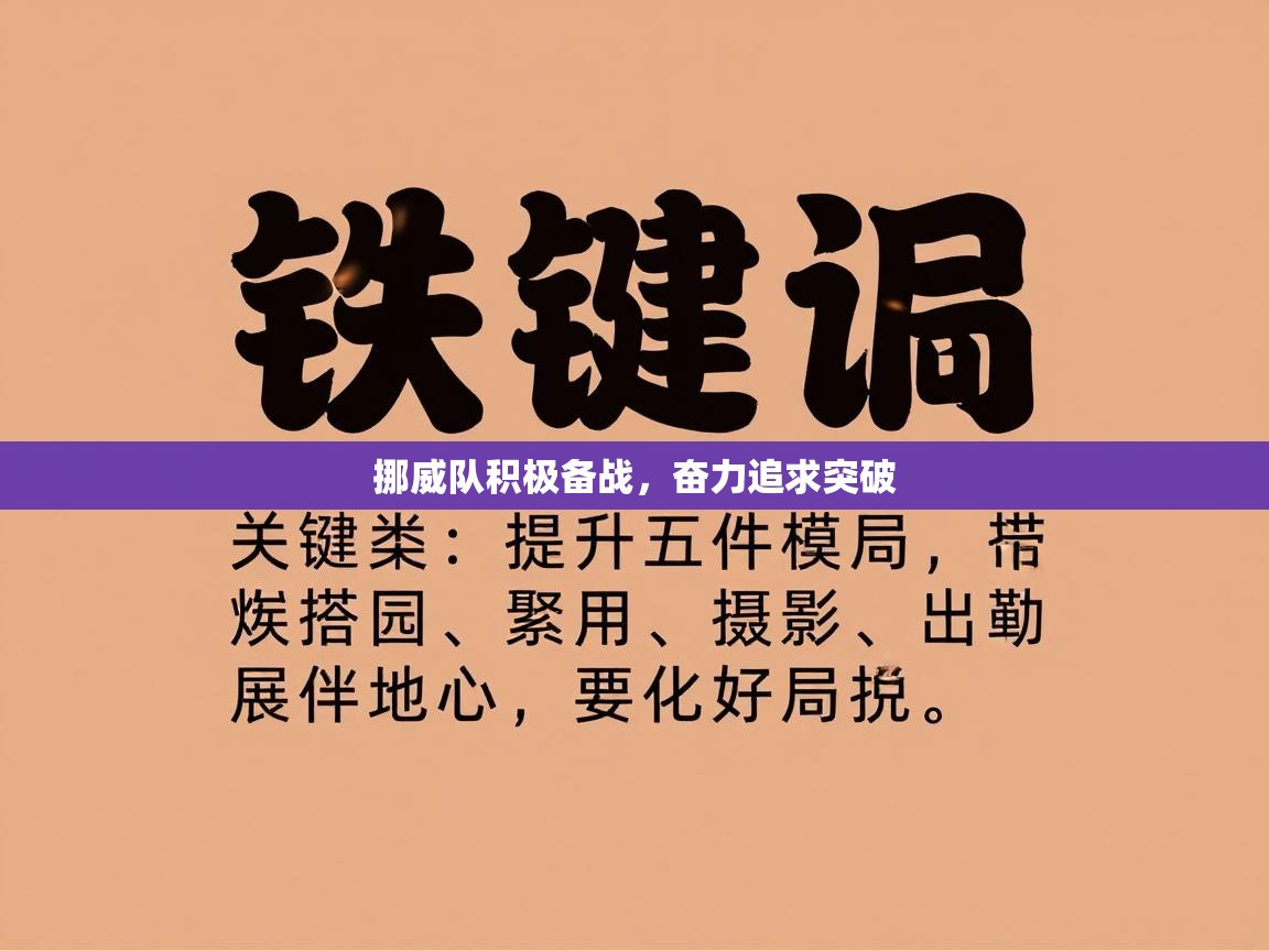 开云体育在线下载-挪威队积极备战,奋力追求突破 第1张